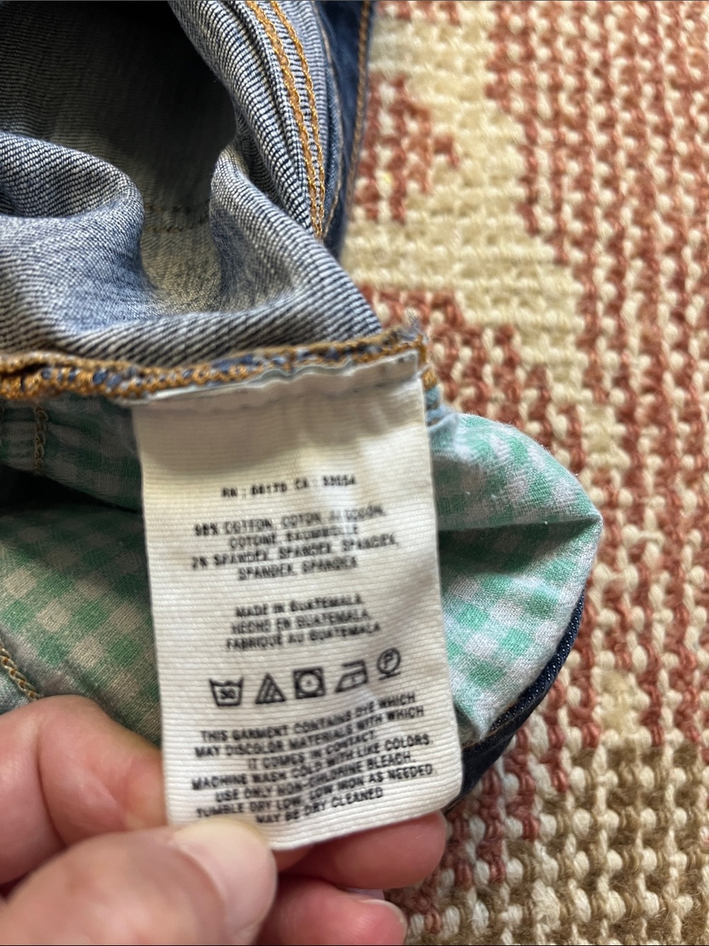 Pilcro and the Letterpress Anthropologie Denim Shorts Size 27 Blue EUC - Picture 5 of 9